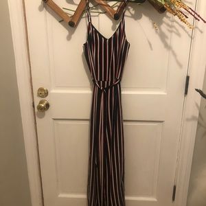 Striped Jumpsuit